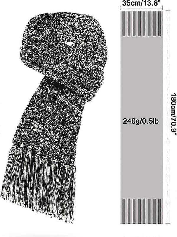Dame Boble Lue Skjerf Og Hansker Sett Fleeceforet Beanie Touchscreen Hansker Acsergery Gave