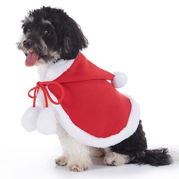 #Jul rød hettekappe kjæledyrkappe, XL#