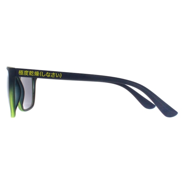 Solglasögon Stockhom 106 Matte Navy och Lime Dark Grey 55 mm