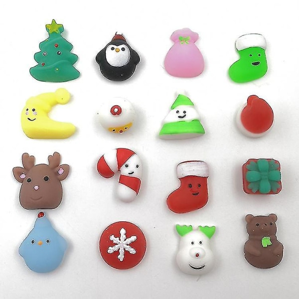 10 stk. Halloween Mochi Squishy Legetøj Halloween Legetøj Til Børn Halloween Festartikler Halloween Godteposer Gaver Squeeze Toy Animal