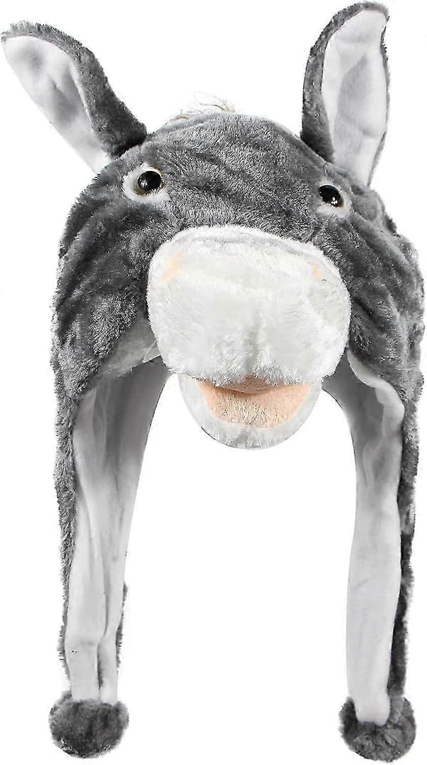 Plush Funny Animal Hats One Size Cap Polyester with Fleece Lining Good Premium Easter Premium (LGL)