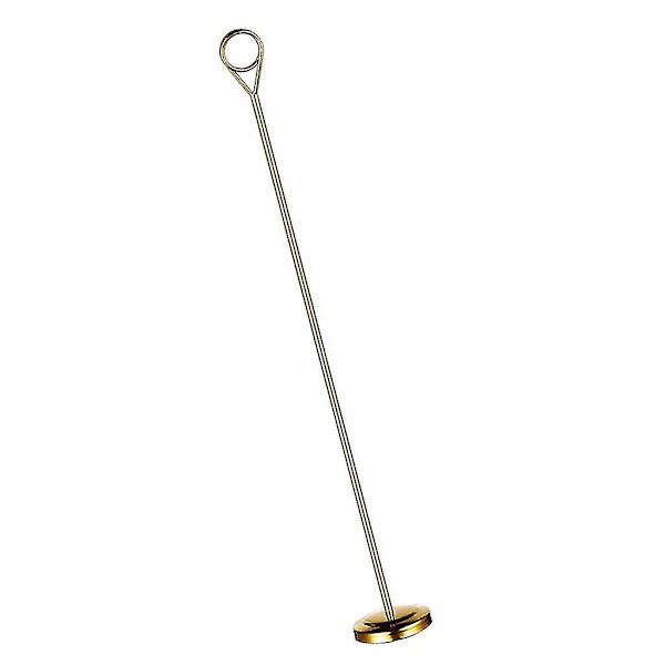 1/2/3/5 Bordnummerholder i rustfrit stål Skiltholder Fotostativ Til Gold 40cm 1 Pc