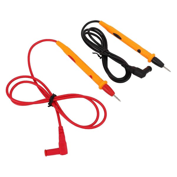 5 sett J.30024 universell testledning 2 mm probe nikkelbelagt messing biltestprobe multimeter testpennsett