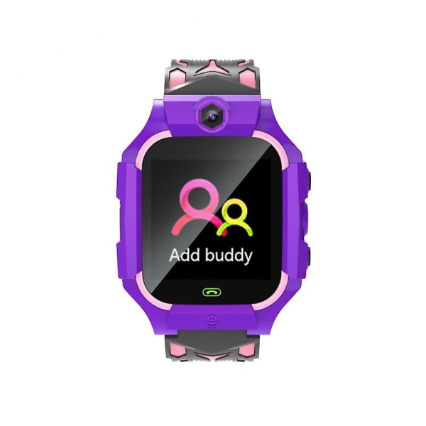 Barns 4G Smart Watch GPS WIFI Videosamtal SOS Vattentät Barn Smart Watch Kamera Plats Purple