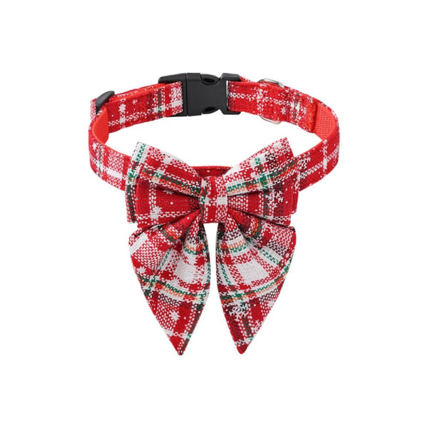 Christmas Dog Bows Dog Bell RED Red M