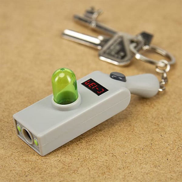 Rick Morty Animasjon Omgir Mini Portal Projeksjon Pistol Nøkkelring Lys Leketøy For Rick Og Morty Trykk For Å Slå På Leker blocks