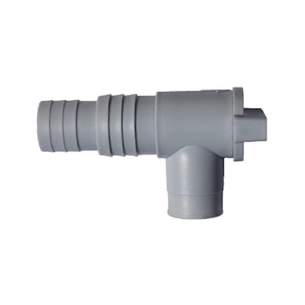 PVC Poolslangadapter 32mm Pool On/Off Kolvventil Läckagesäker Förseglad Ersättning för Utomhusutrustningsdelar