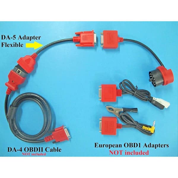 OBD2 til OBD1 Kabeladapter EAA0355L93A Diagnostisk Skannerkabel For APOLLO D8