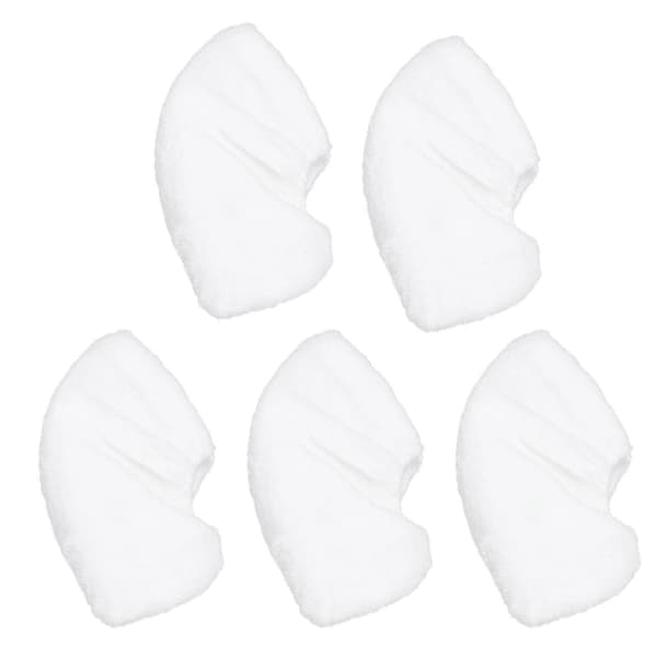 5 STK Dampmopppute Mikrofiber Dampmopppute Dampdysedel for Karcher SC1 SC2 SC3 SC4 SC5 SV7