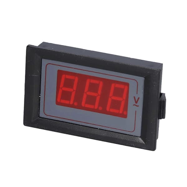 Digital Voltmeter LED Display 2-leder Spændingsmåler Tester Måler 50-500V til AC 5035-V