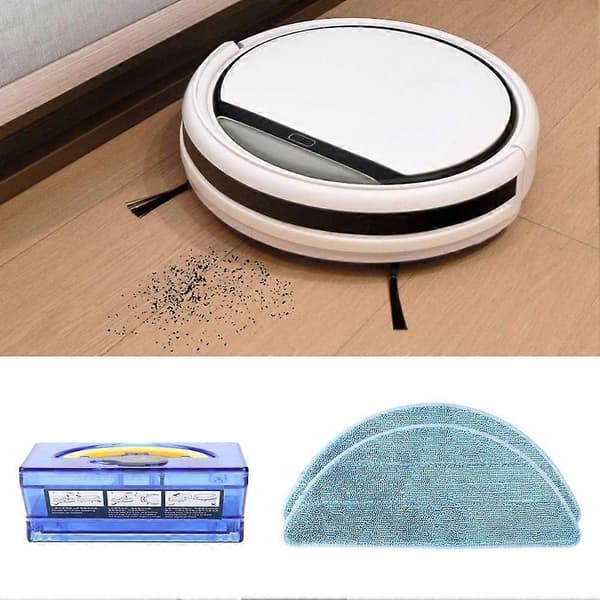 Vattenbehållare för V3 V5s X5 V5s Pro Robotdammsugare Reservdelar Vattentank med Moppduk