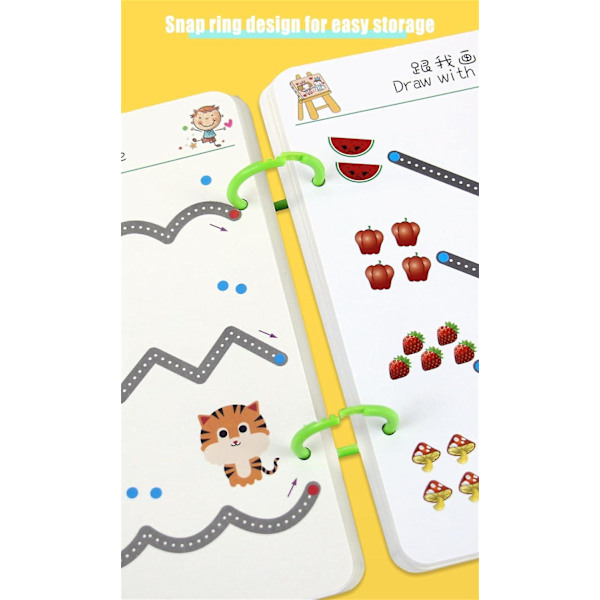Scribble Smart Workbook Snabbspår Unga Sinnen, Scribble Smart Återanvändbar Arbetsbok, Liten Nyfiken Sinnen Arbetsbok Level 3