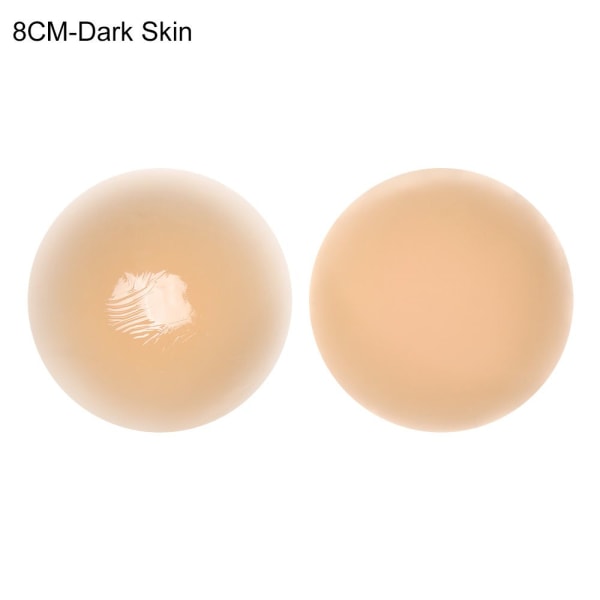 1 par självhäftande cover Osynlig återanvändbar 8CMDark Skin