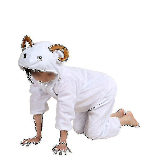 Barns getkostym Barndjursdräkter för Halloween Cosplay Performance - Storlek M För Höjd 110-120cm