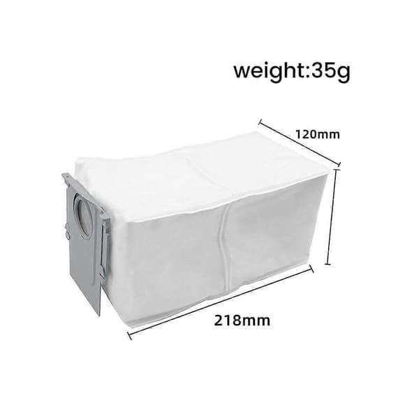 7 STK til P10 / Q Robot Støvsuger Tilbehør Støvpose Affalds Støvpose Udskiftningsdele