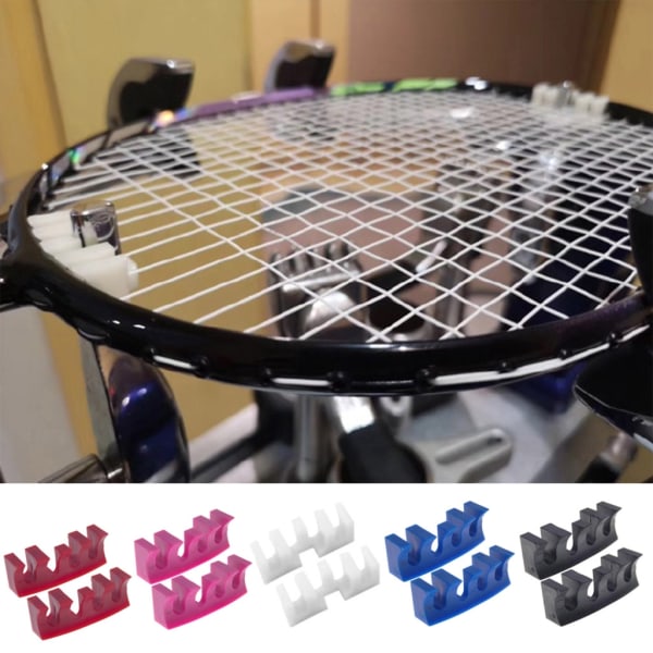 2 Styck Badmintonracket Lastspridare Adapter Tillbehör Racket Stringing Machine Tool, Racket Last Spridare Tillbehör Black