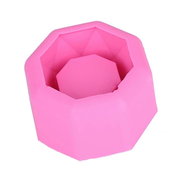 Blomsterpotte Silikonform DIY Hageplanter Sementvase Lysestakeform (BK1130)