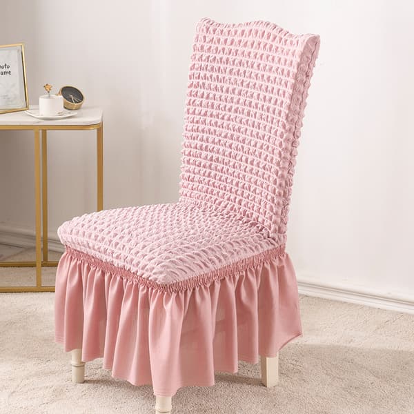 #Tuolinpäällinen ruokailutuolille, pitsihame#