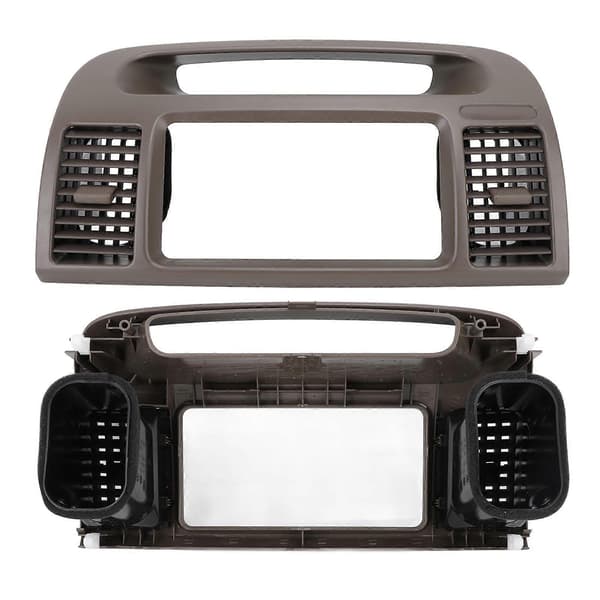 Midtre dashbord luftutløpspanel Bilens fremre AC luftventilpanelmontering Rammeutskifting for Toyota Camry XV30 2001 til 2006