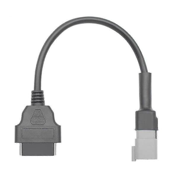 6PIN til 16PIN Diagnostisk OBD2 Kabeladapter, OBDII Scanner Erstatning til CAN AM ATV UTV Motorcykel Cykel Værktøj
