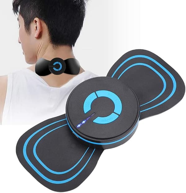 Elektrisk nakkemassager (batteriversion) med 6 tilstande og 6 niveauer