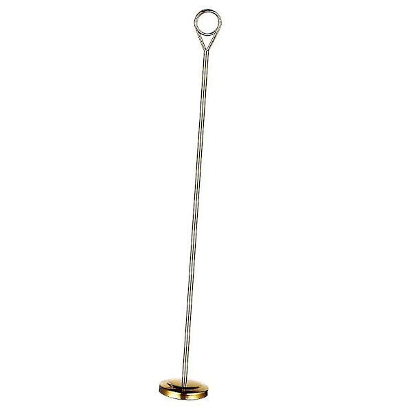 1/2/3/5 Bordnummerholder i rustfrit stål Skiltholder Fotostativ Til Gold 40cm 1 Pc