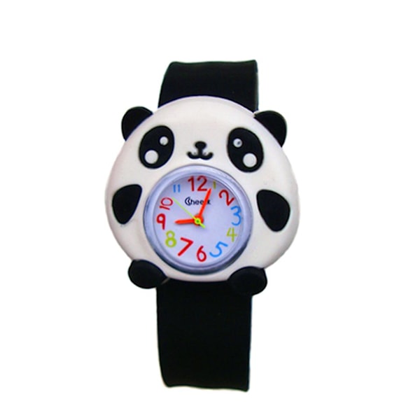 Kellot Lapset Rannekello Kvartsielektroninen Rannekello Tytöt Pojat qd Panda