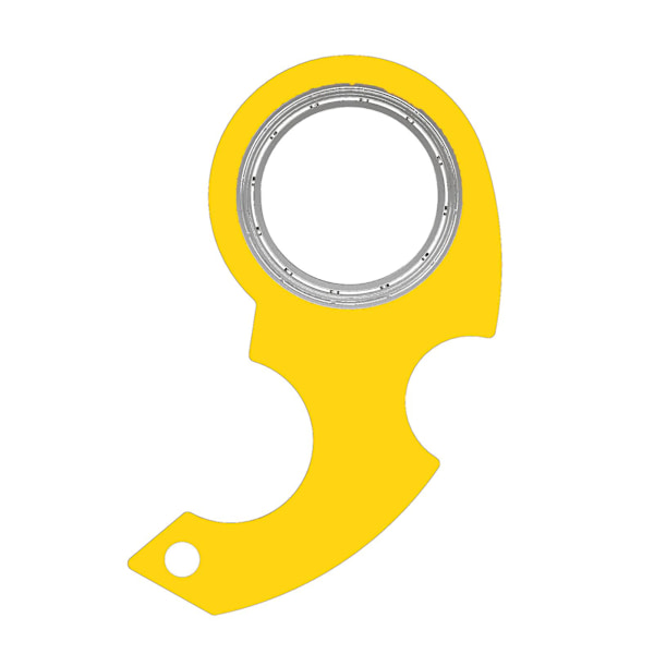 Nyckelring Fidget Spinner Yellow