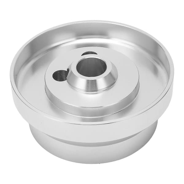 5 6-hullers rat kort navadapter aluminiumserstatning til JEEP Wrangler 1976-1995 sølv