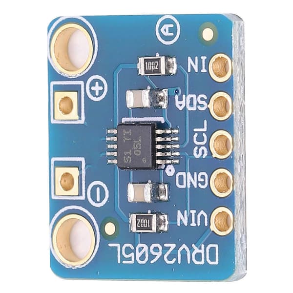 Motordrivermodul DRV2605L 18x17x2mm Controllerkort til Haptisk Buzzer Vibration