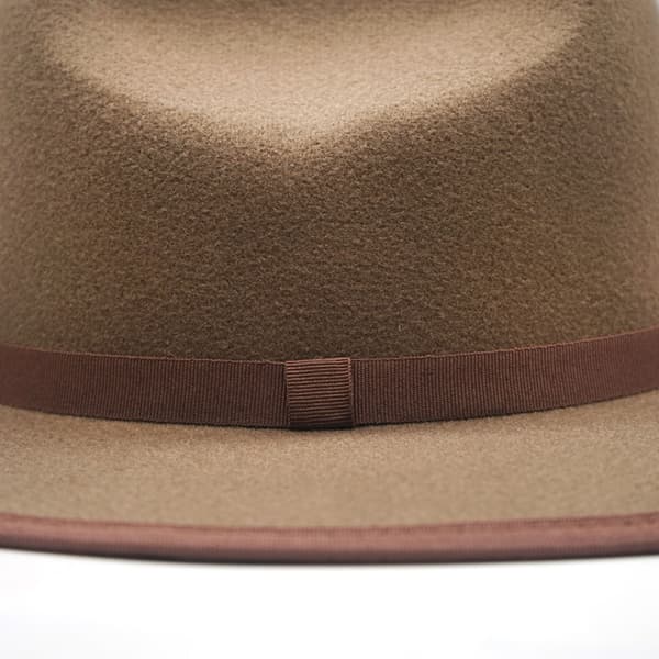 #Brun denim hat#