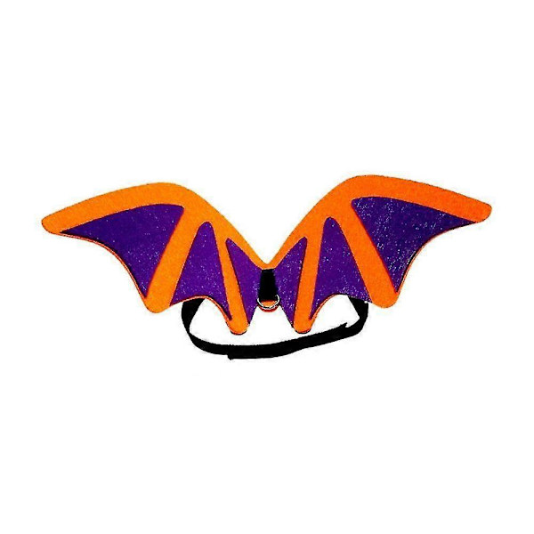 Husdjurstillbehör, kläder för husdjur, halloweendekoration, valpfladdervingar, hundklädsel, husdjurskrage, hundkostymer Like the picture L-orange wings