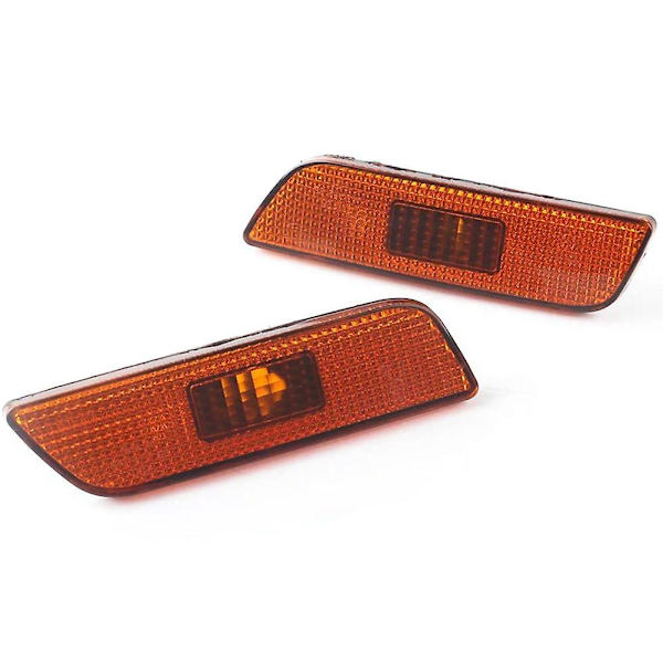 Front Blinklys Sideblinklys Indikator Lampe Lygtehus Venstre 30744360 til S80 2002-2006 Amber