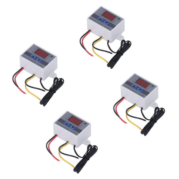 4st temperaturregulator digital display temperaturregulator -50 till 110 110-220V 1500W