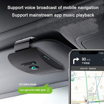 Bluetooth Bilkit SP09 Trådlös Bluetooth Högtalare Handsfree Bil