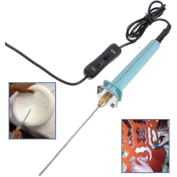 Elektrisk skumskærer, Styroporskærer 100-240v/15w 10cm, Styroporskærer Varm Tråd Elektrisk Gravering