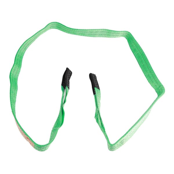 2T platt lyftsele Höghållfast polyester kranlyftband Riggtillbehör 3 meter