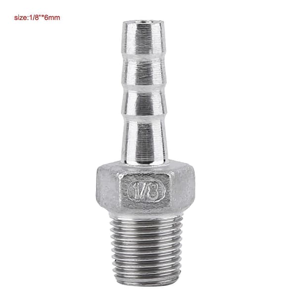BSP Utvendig Gjenge Rørkobling Slangehale Kobling (1/8\"x6mm)