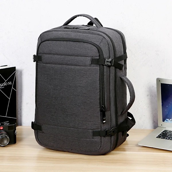 Kabinväska för RyanAir & Norwegian Ryggsäck / Resväska / - Handbagage flyg qd Grey grå