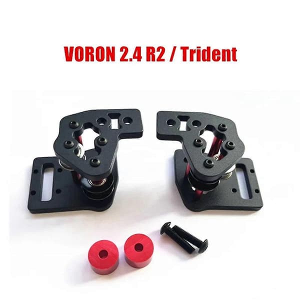 2 stk/sæt X-akse helt metal tomgangsgear sæde/holder til VORON 2.4 R2 / Trident - 3D-printerdele