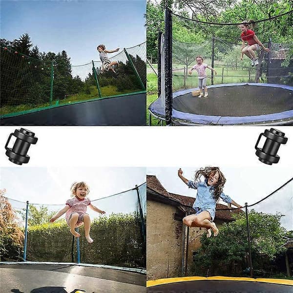 12 stk. trampolinindhegningsstanghætte trampolinendekappe trampolinstangovertræk trampolintilbehør