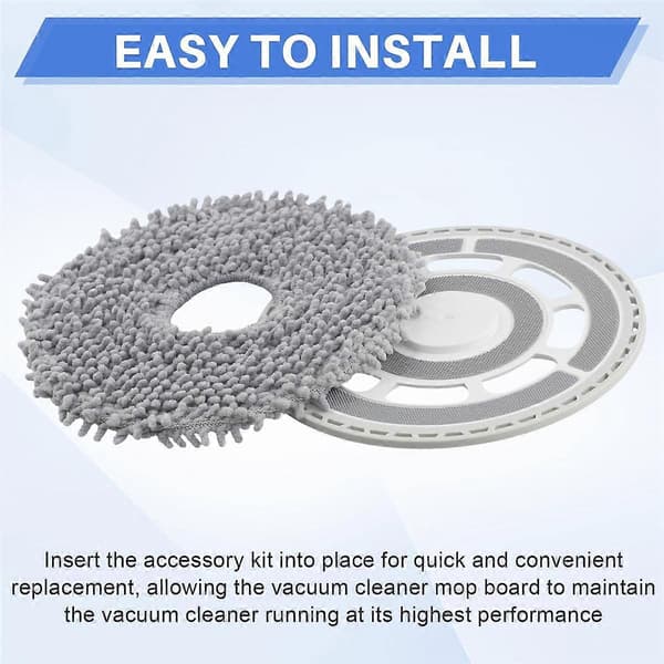 1 stk for moppebrett P10/P10Pro Q Revo0/Q Revo5 Q Maxv moppeklutholder moppefeste reservedeler