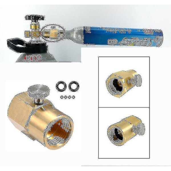 Soda Vannflaske Co2 Fyllingskobling Adapter Tilbehør, Eu Tr21-4 Til W21.8-14