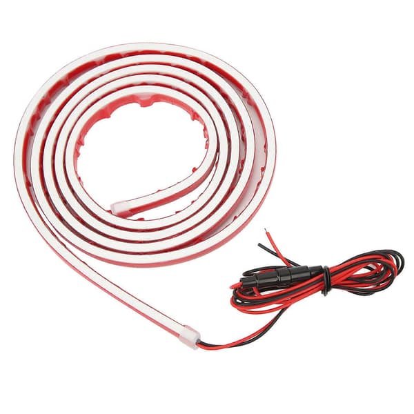 12V 10W Bilpanser LED Strip Lys 180cm Lengde Motor Utvendig Dekorlyslist for Biler SUV-er Lastebiler Hvit
