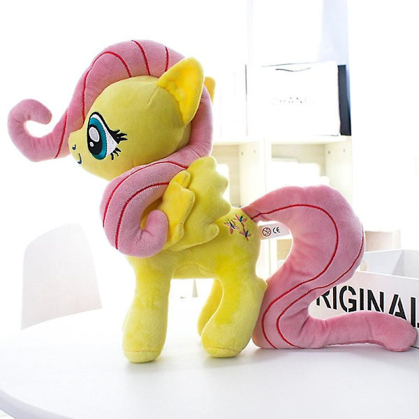 22-40cm My Little Pony Lelu Täytetty Pehmo Pinkie Pie Rainbow Dash Elokuva & TV Yksisarvislelut Ystävyys On Taikaa Tytöille Lahjoja Fluttershy 30cm