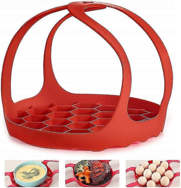Trykkoker Sling Bærbar Nonstick Silikon Bakeutstyr Sling For Acsergery Instant Pot Gave