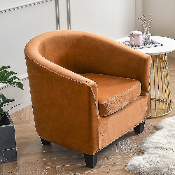 Lænestol Betræk Sofa Betræk Stue Stol Sæde Betræk Camel