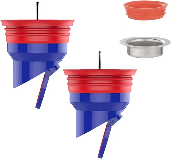 #2PCS Duschgolvbrunn Backflödesskydd Avloppsventil Avloppskärna#