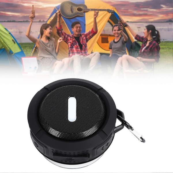 Langaton Bluetooth-kaiutin Kannettava Mini Bluetooth-kaiutin IPX7 Vedenpitävä Pieni Kaiutin Ulkokäyttöön Autoon Juhliin Musta