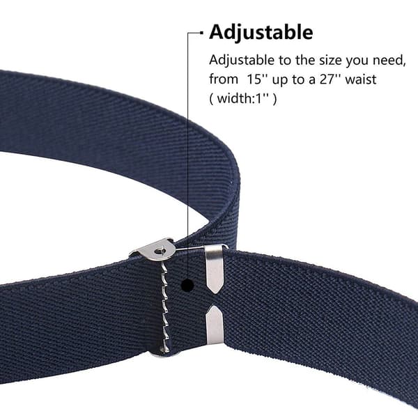9 stilar toddler för pojkar, flickor, justerbart elastiskt bälte med spänne för barn Medium Gray qd Medium Gray 60cm